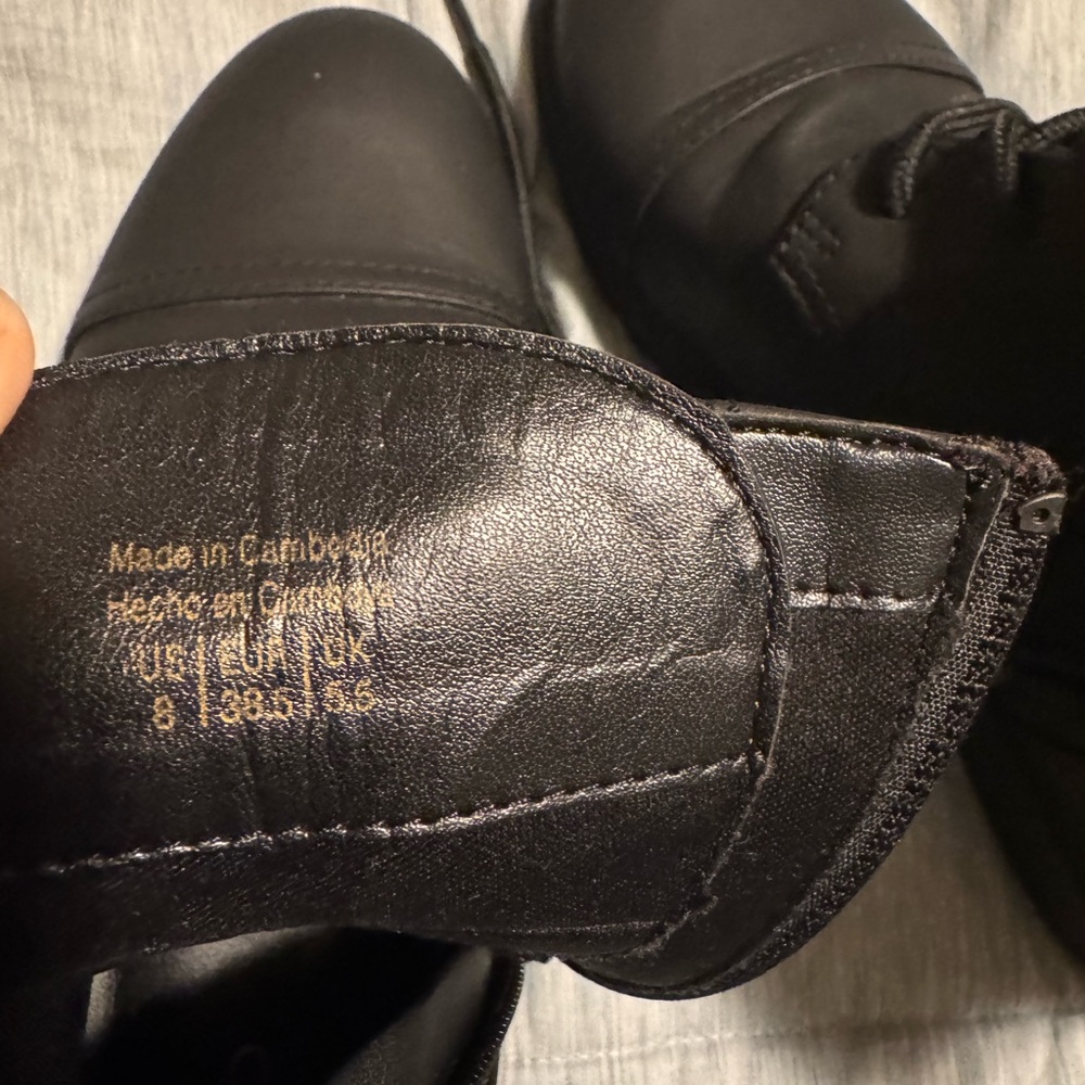 Aldo Black Ankle Boots
